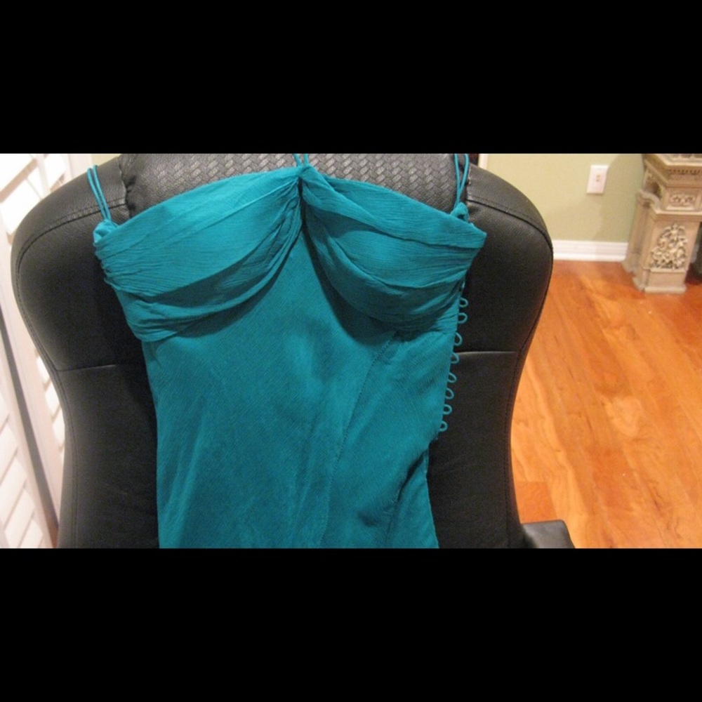 Gorgeous Aqua Catherine Malandrino Dress, size 4!